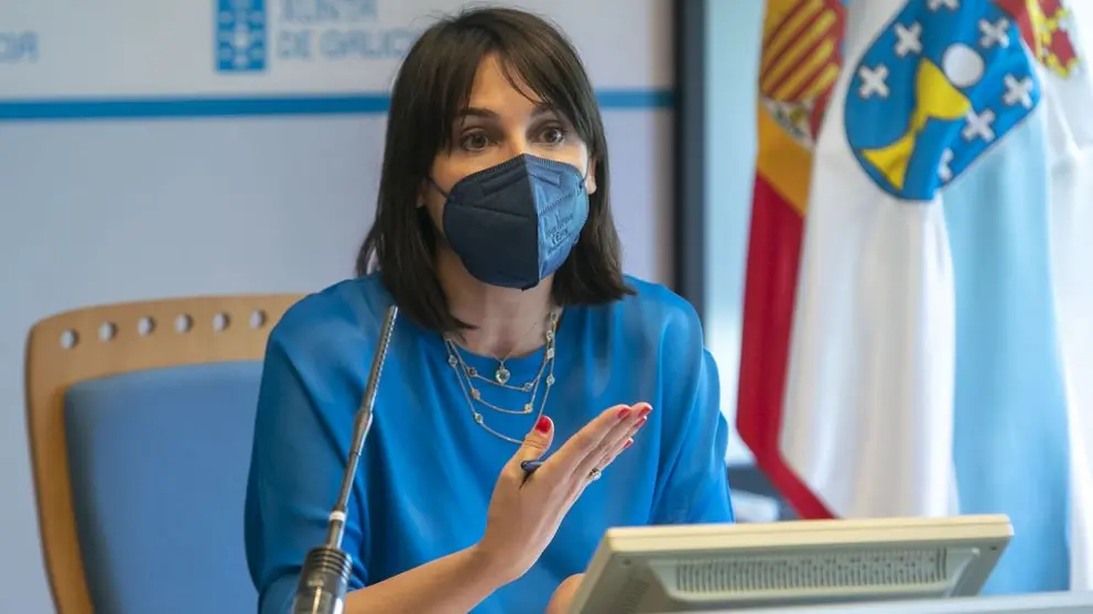 La conselleira Mar&iacute;a Jes&uacute;s Lorenzana expuso en rueda de prensa el motivo de sus misivas al Gobierno central en relaci&oacute;n al tercer plan de rescate.