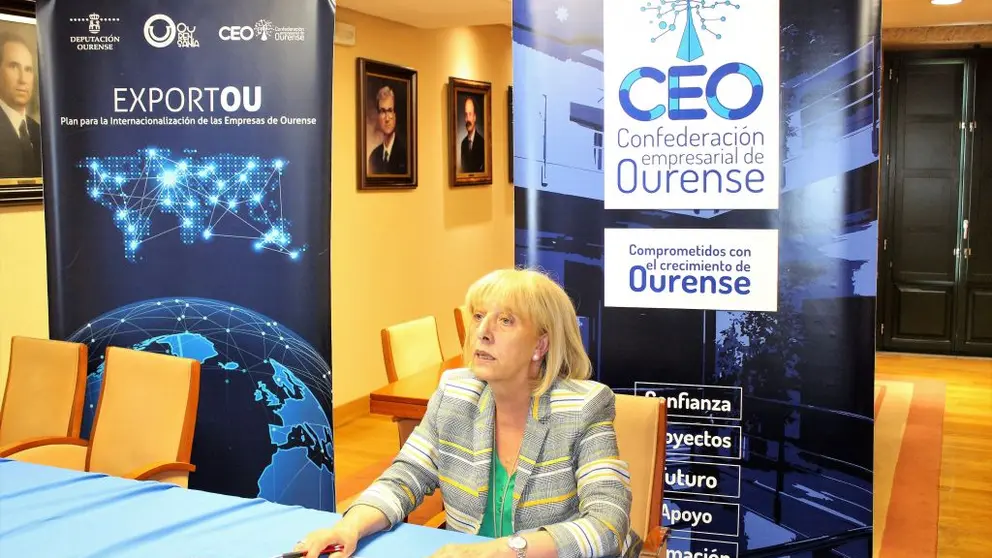 Marisol N&oacute;voa, presidenta de la CEO, particip&oacute; en la jornada sobre las ayudas a las energ&iacute;as fotovoltaicas del Inega.
