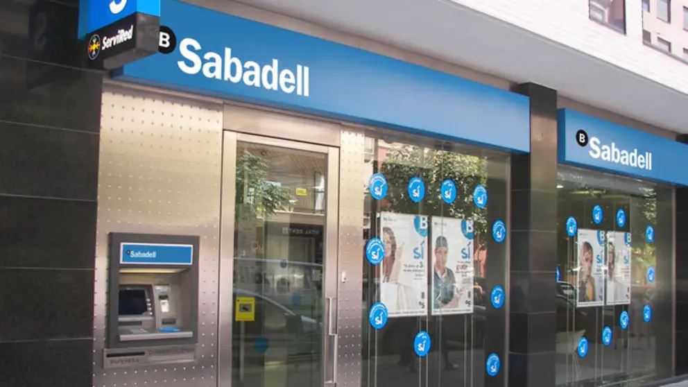 Oficina de Banco Sabadell./WEB SABADELL.