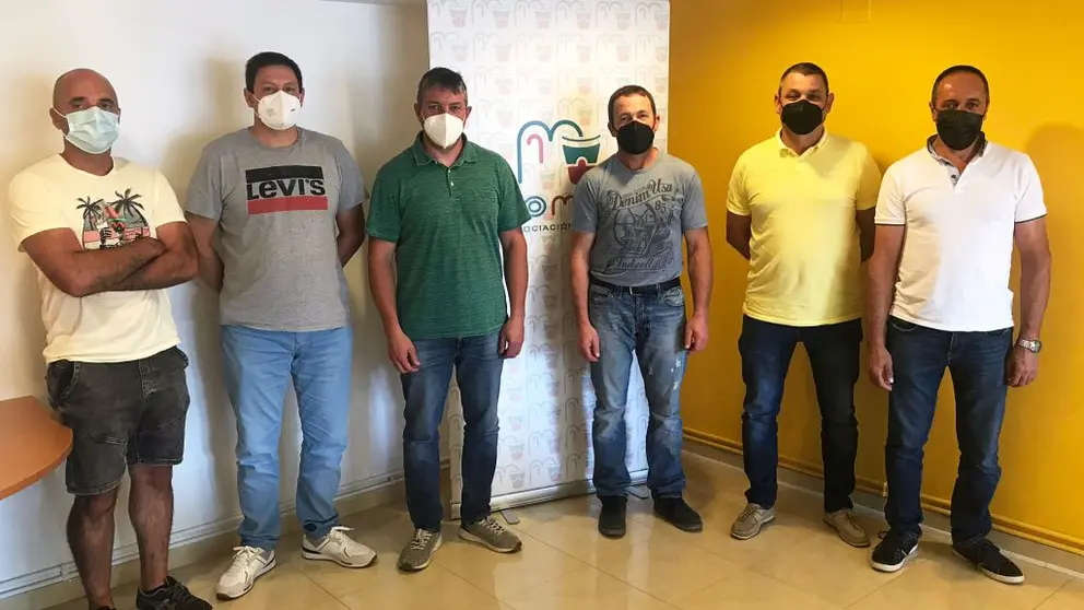 Nova xunta directiva de Agromuralla desde o pasado mes de agosto.