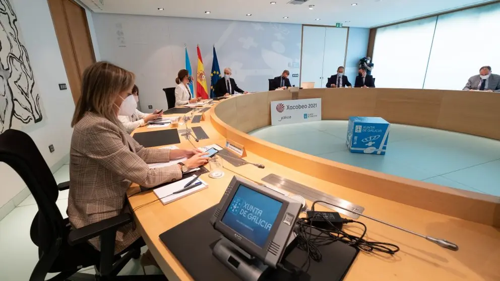 Reuni&oacute;n del Consello de la Xunta./D.CABEZ&Oacute;N.