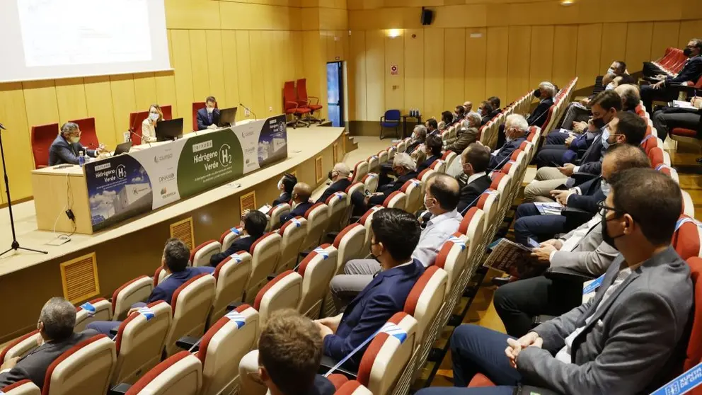 Apertura de la jornada &ldquo;Hidr&oacute;geno Verde en Galicia&rdquo; celebrada en el CIS de Ferrol.