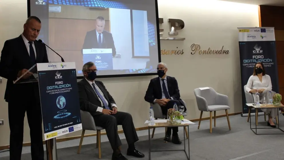 Intervenci&oacute;n de Jorge Cebreiros, presidente de la CEP, en el Foro "La Digitalizaci&oacute;n de la empresa como motor de competitividad y crecimiento econ&oacute;mico".