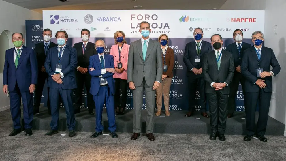 en la inauguraci&oacute;n del III Foro La Toja./F