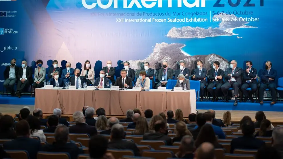 Acto de inauguraci&oacute;n de Conxemar 2021./D.CABEZ&Oacute;N.