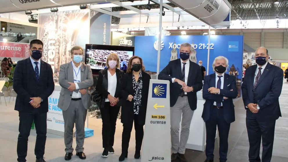 Autoridades en la inauguraci&oacute;n de Xantar 2021.