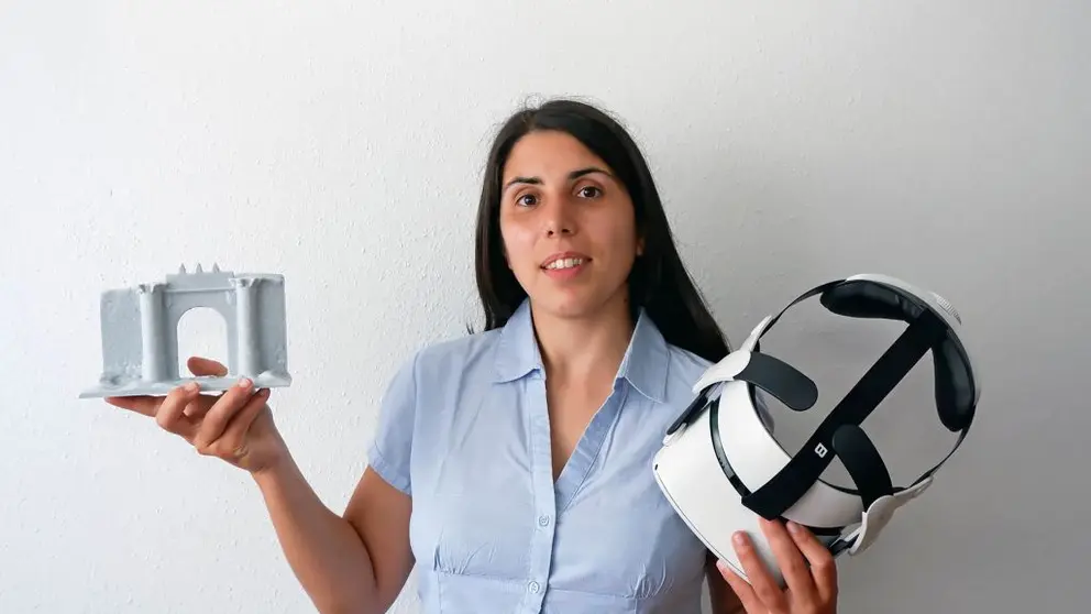 Rita P&eacute;rez, una de las responsables de Navia3D.