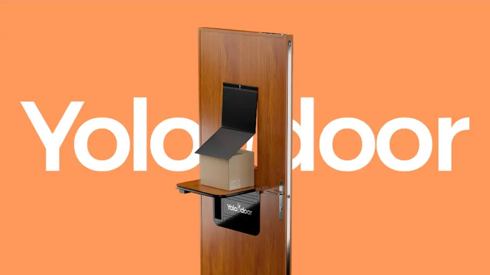 Yolodoor es una puerta inteligente que recibe tus compras cuando no est&aacute;s en casa.