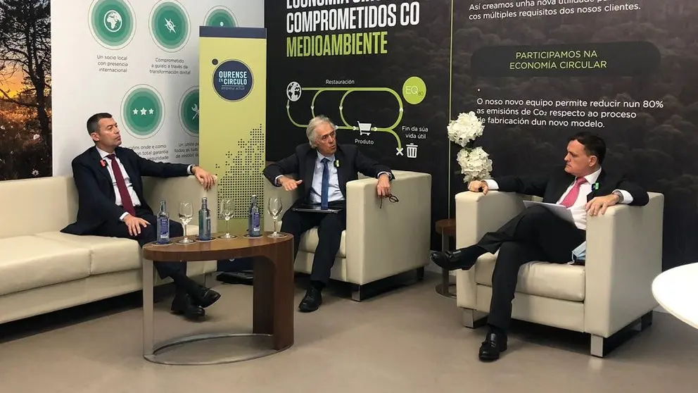 Julio Gonzalo, Marcelino Otero y Diego Esquer intervinieron en la jornada desde Vigo.