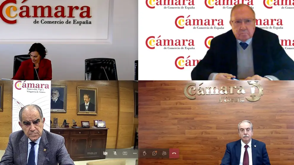 La C&aacute;mara de Espa&ntilde;a y el Consello Galego de C&aacute;maras presentaron el Estudio sobre Clima Empresarial en Galicia.