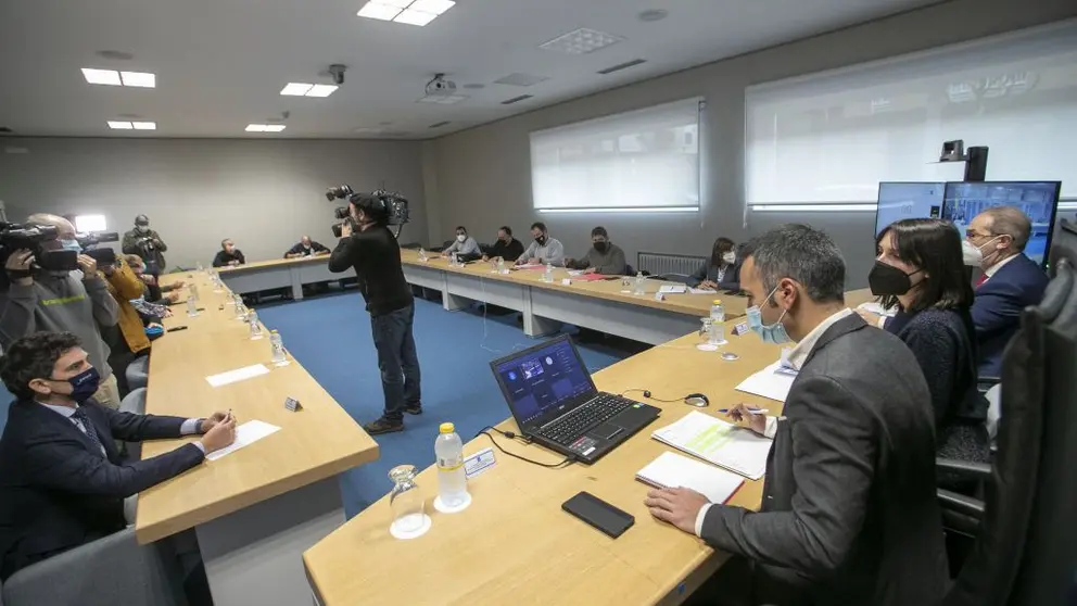 Nueva reuni&oacute;n de la mesa industrial de Vestas. /C.PAZ.