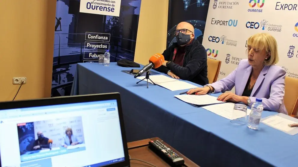 Manuel Baltar y Marisol Novoa hicieron balance de un a&ntilde;o de la herramienta ExportOU 360&ordm;.