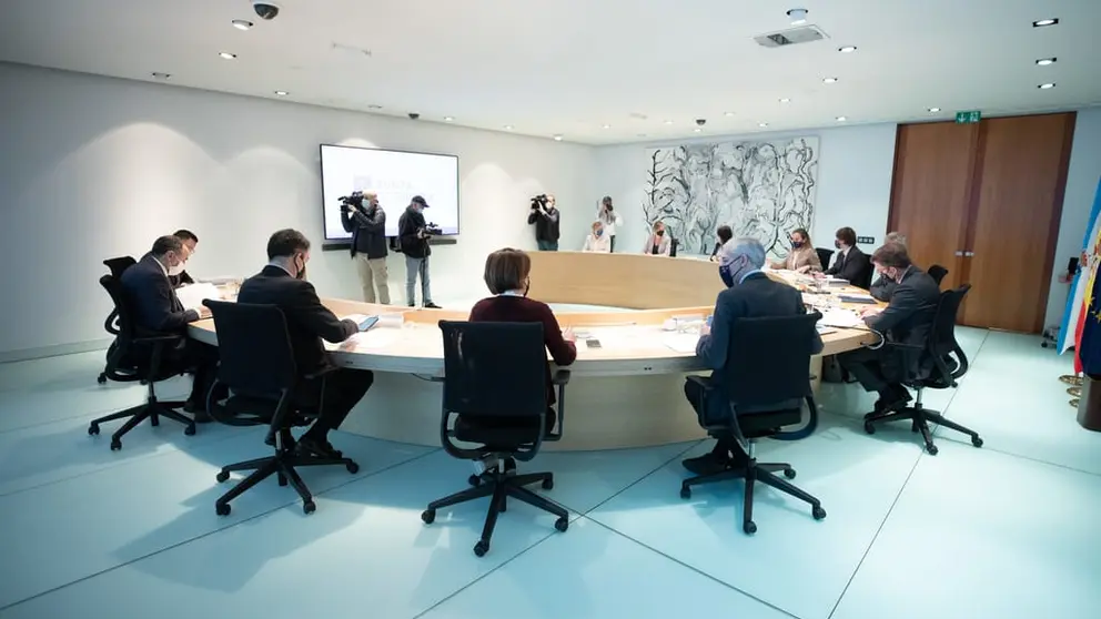 Reuni&oacute;n del Consello de la Xunta./D.CABEZ&Oacute;N.