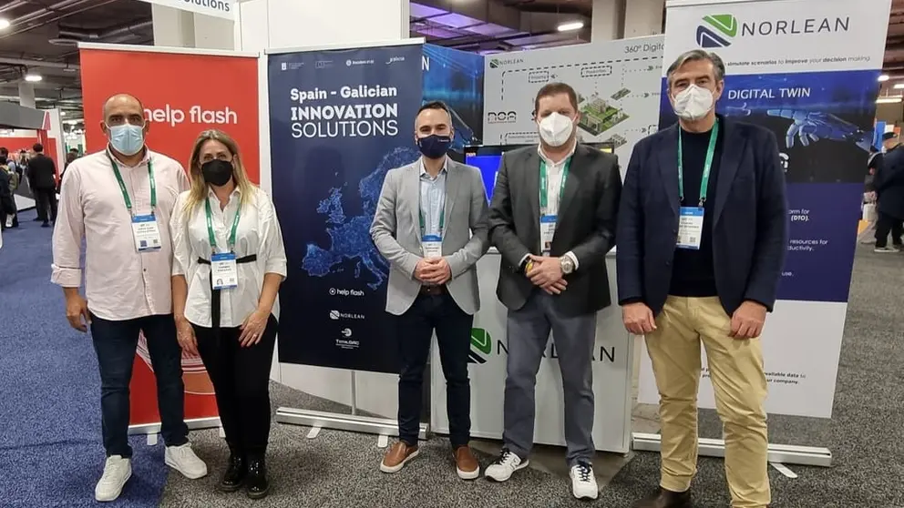 Delegaci&oacute;n gallega en el CES Las Vegas.