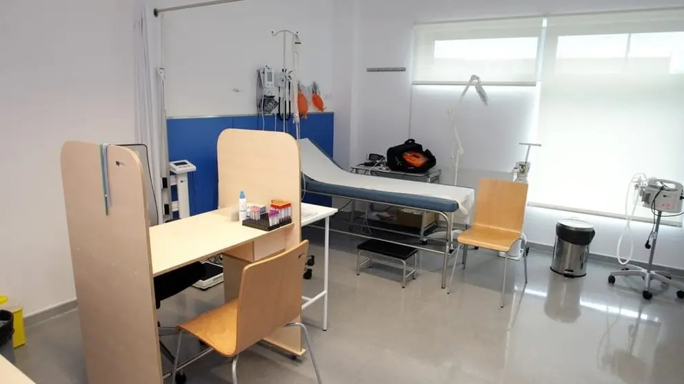 Un centro de salud gallego.
