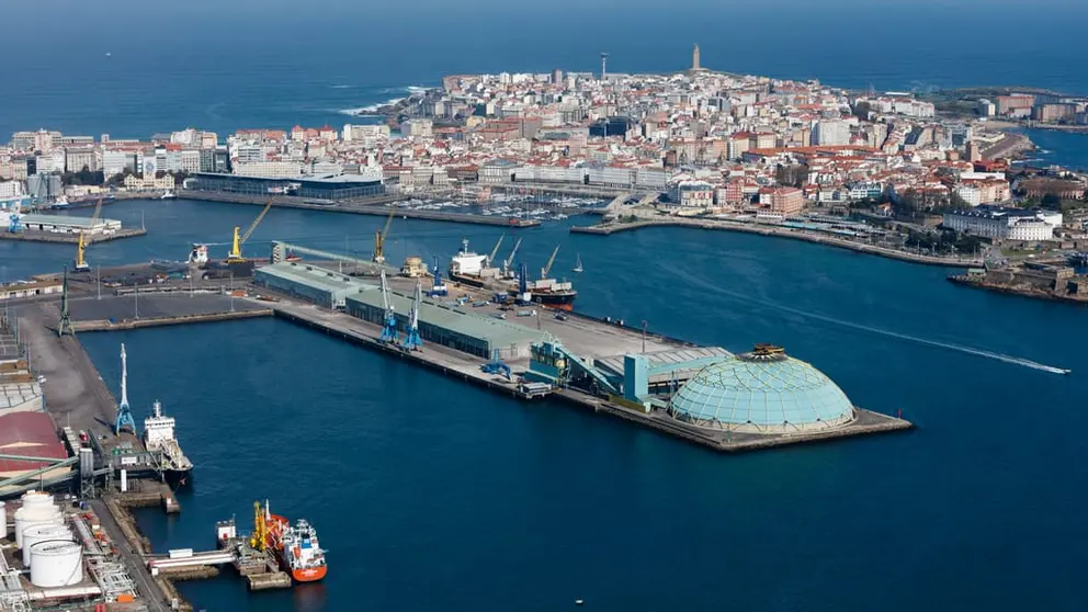 Puerto de A Coru&ntilde;a.