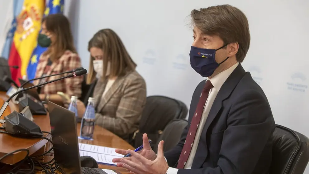 El conselleiro de Facenda e Administraci&oacute;n P&uacute;blica, Miguel Corgos./C.PAZ.