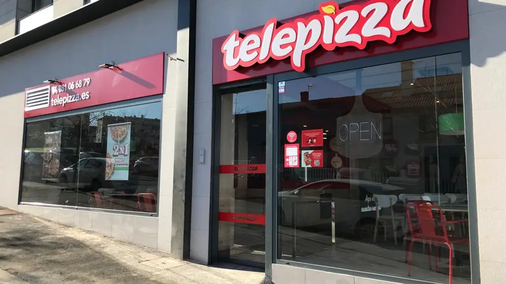 Nuevo Telepizza de Santa Cruz de Oleiros.