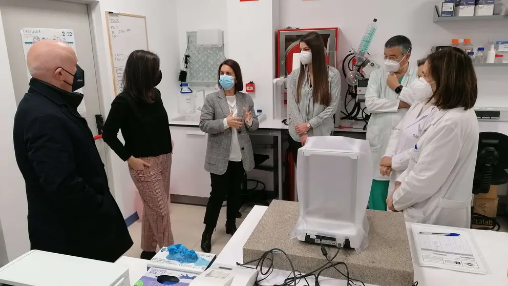 El equipo de Diversa recibi&oacute; la visita de la directora de la Axencia Galega de Innovaci&oacute;n.