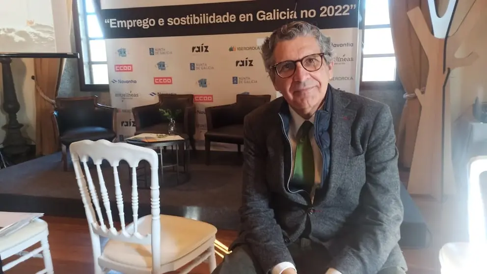 Francisco Silva, delegado de Iberdrola en Galicia.