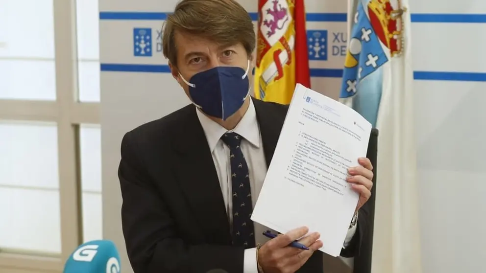 Miguel Corgos, conselleiro de Facenda e Administraci&oacute;n P&uacute;blica.