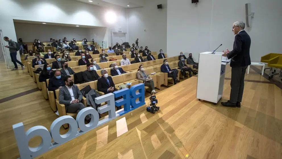Intervenci&oacute;n del vicepresidente econ&oacute;mico de la Xunta en el demo day de la tercera edici&oacute;n de Business Factory Food.