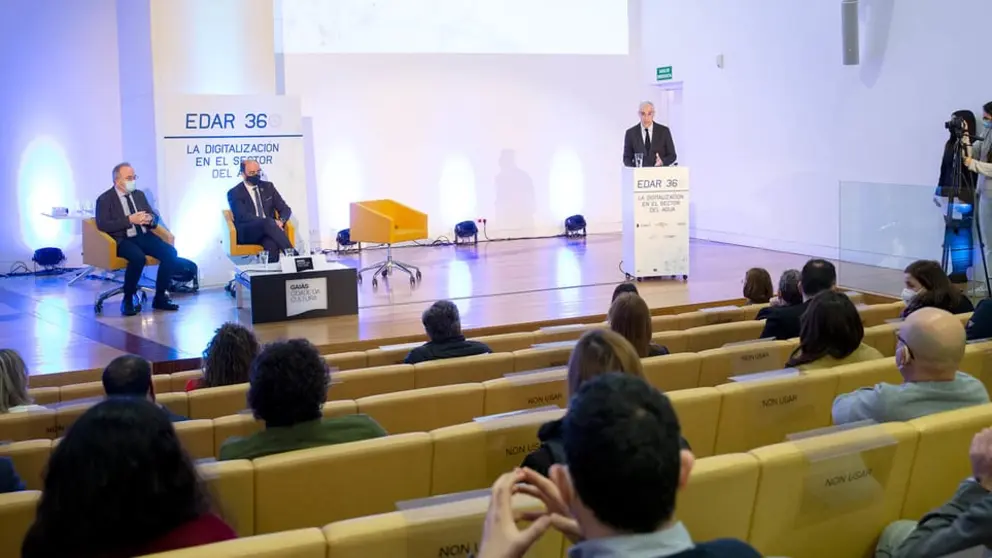 Presentaci&oacute;n en Santiago del proyecto EDAR 360./X.CRESPO. XUNTA DE GALICIA.