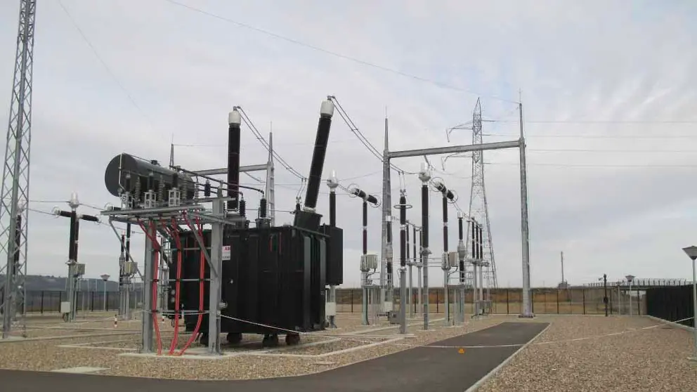 Subestaci&oacute;n el&eacute;ctrica de As Portas./ADIF AV.