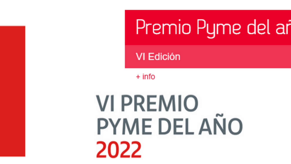 Convocado el VI Premio Pyme del A&ntilde;o 2022.