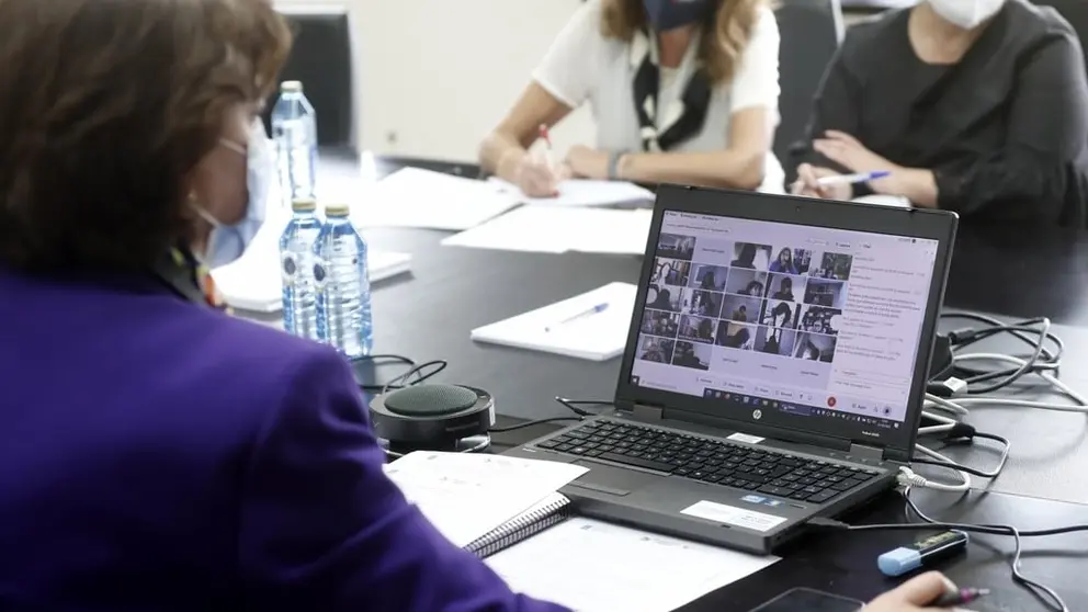 La secretaria xeral de Igualdade, en la presentaci&oacute;n del informe "Las mujeres y las TIC".