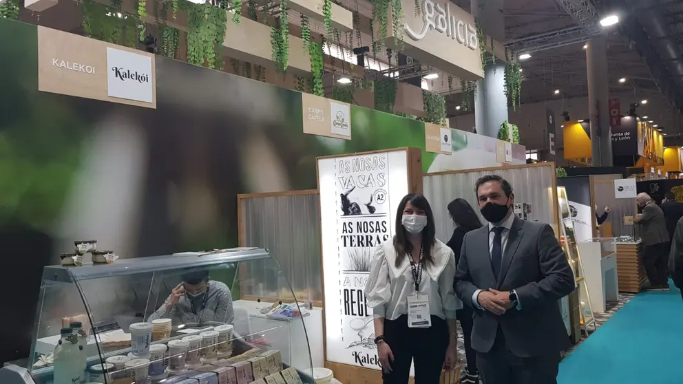 El director de Agacal, Jos&eacute; Luis Cabarcos, particip&oacute; en el arranque de Alimentaria.