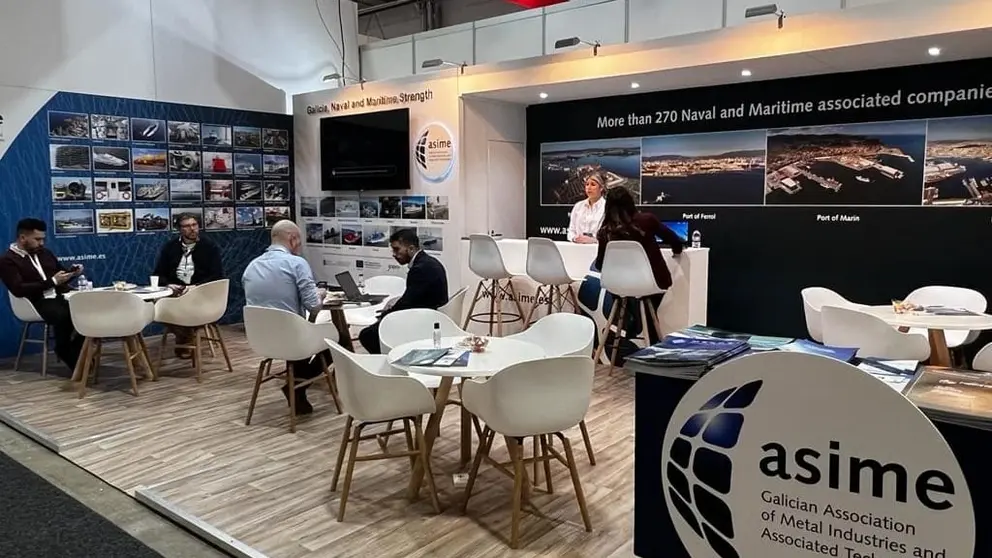 Stand de Asime en Nor-shipping 2022.