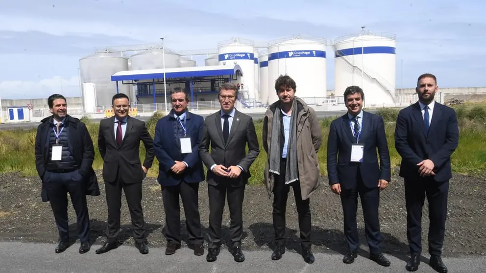 Acto de inauguraci&oacute;n de la terminal de Galigrain en Punta Langosteira.