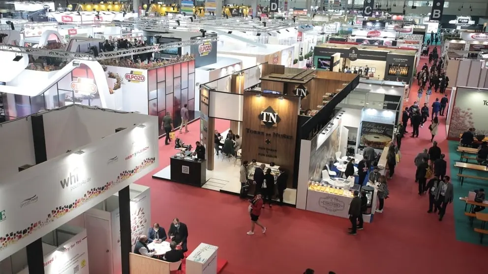 Stand de Torre de N&uacute;&ntilde;ez en Alimentaria.