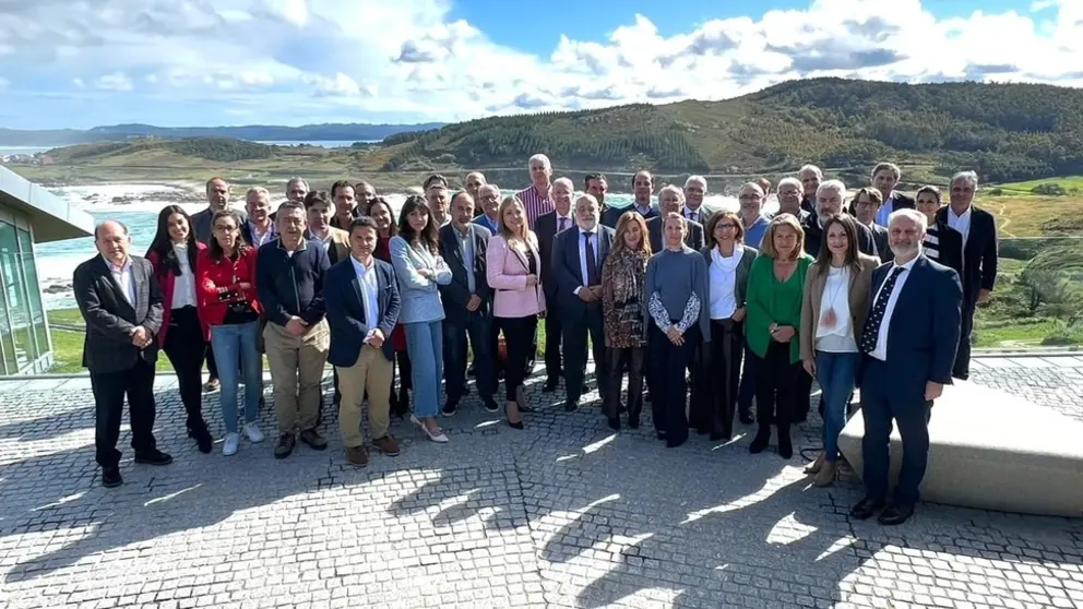 Los asistentes a la XI Reuni&oacute;n Anual del Foro Econ&oacute;mico de Galicia.
