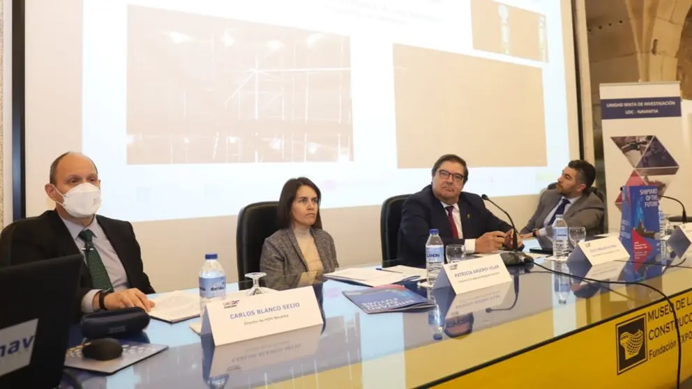 Acto de cierre de la fase de consolidaci&oacute;n de la UMI UDC-Navantia en Ferrol