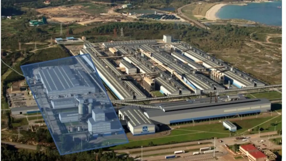 Instalaciones de Alcoa San Cibrao.