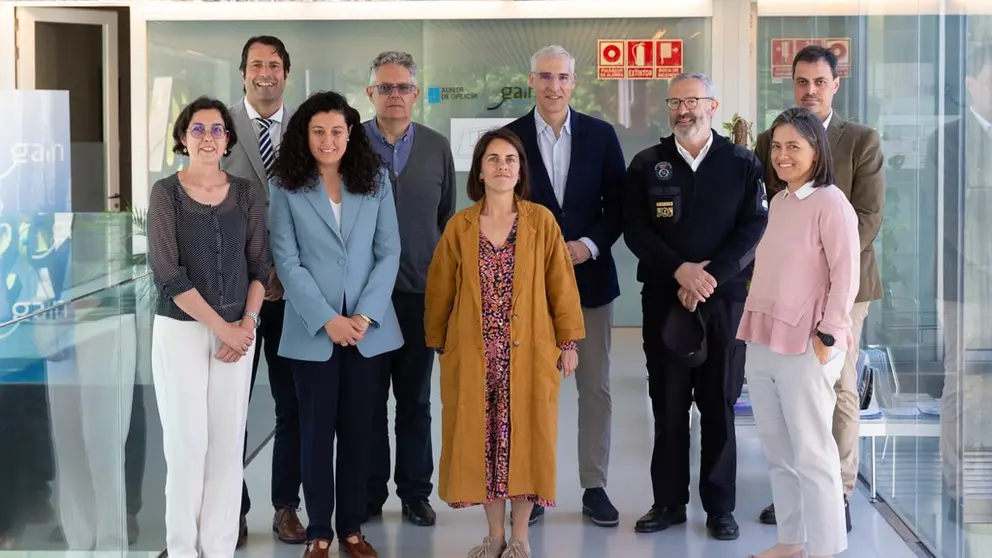 Jornada t&eacute;cnica en la sede de Gain sobre las licitaciones vinculadas al Polo Aeroespacial de Galicia./XOAN CRESPO.