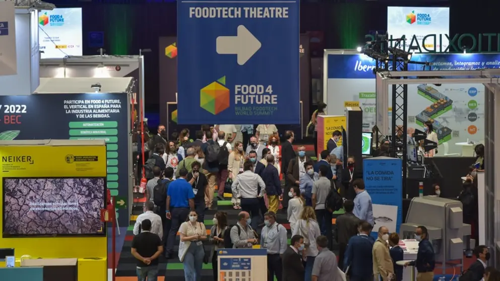 Food4Future ExpoFoodTech, que reunir&aacute; a m&aacute;s de 7.000 profesionales de la industria 
alimentaria de todo el mundo en el BEC Bilbao Exhibition Center.