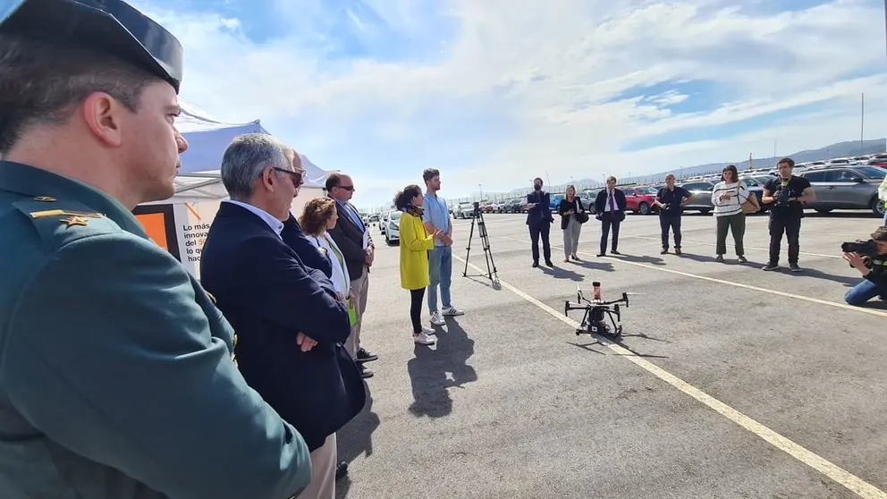 Demostraci&oacute;n del uso del 5G para sistemas de vigilancia en el Puerto de Vigo.