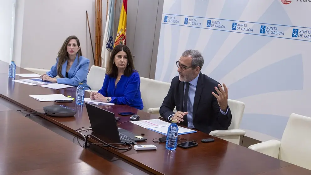 O director xeral de Comercio e Consumo, Manuel Heredia, participou nun webinario organizado en colaboraci&oacute;n coa Federaci&oacute;n Galega de Comercio.