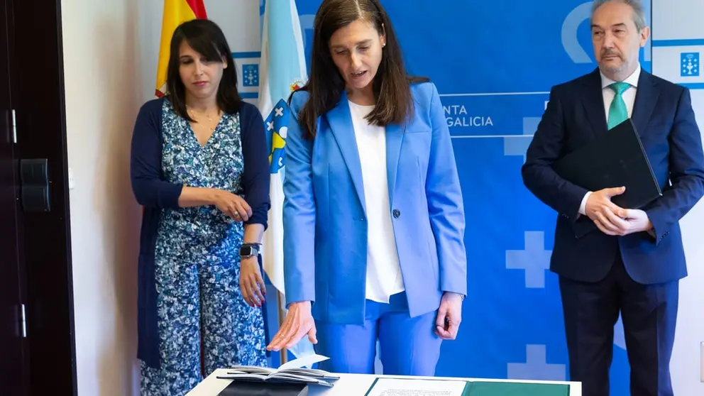 Toma de posesi&oacute;n da nova directora xeral de Emprendemento e Apoio ao Emprego, Margarita Ardao./XOAN CRESPO.