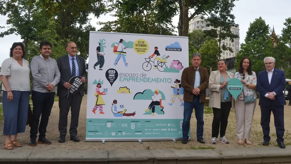 Presentaci&oacute;n en Pontevedra da novena edici&oacute;n do Pont-Up Store. /DUVI.