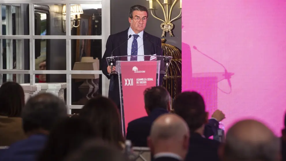 El presidente de Agef, V&iacute;ctor Nogueira./ PUNTO GA. M RIOPA.