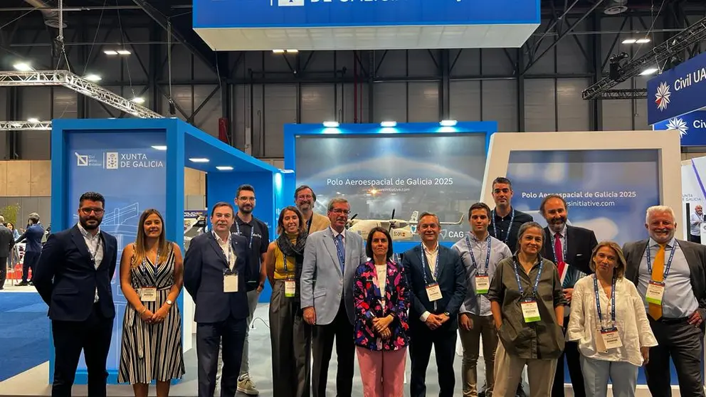 Delegaci&oacute;n del CAG y la en World ATM Congress.