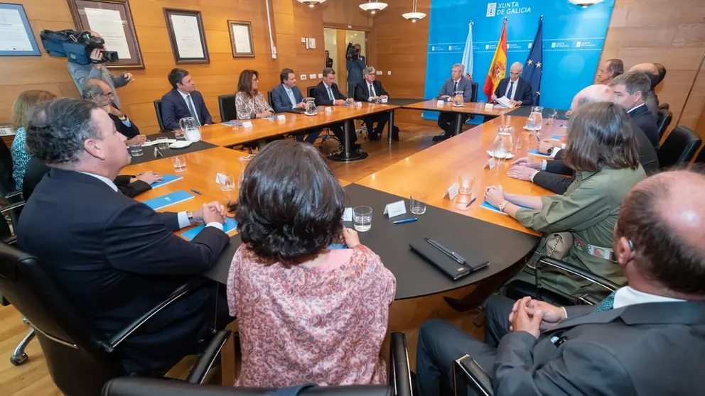 Reuni&oacute;n del presidente de la Xunta y el vicepresidente primero con el consejo de administraci&oacute;n de Ence.