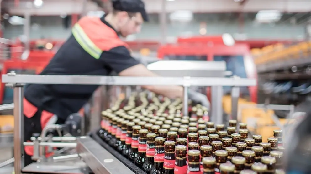 F&aacute;brica de Estrella Galicia./WEB HIJOS DE RIVERA.