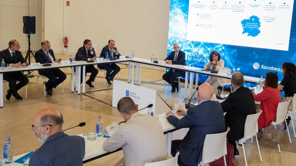 En la presentaci&oacute;n del Nodo galicIA participaron representantes de la Xunta, las tres universidades gallegas y la Eurorregi&oacute;n.