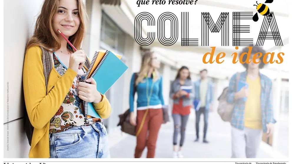Cartel do programa Colmea de ideas da Universidade de Vigo./DUVI.