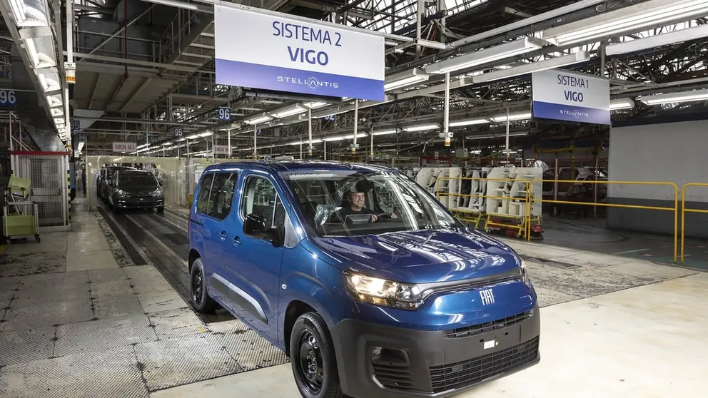 Stellantis Vigo espera alcanzar en octubre una producci&oacute;n de 220 Fiat Dobl&ograve; al d&iacute;a.